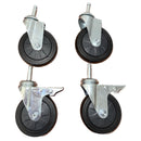 4pc Replacement Stem Mount Swivel Caster for 85-189