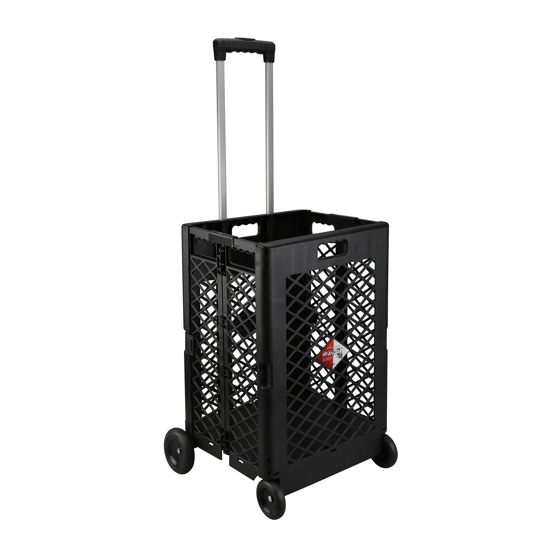 Pack-N-Roll Mesh Portable Tools Carrier 55 Lb. Load Capacity, Black