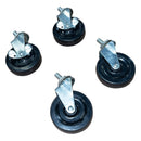 4pc Replacement Stem Mount Swivel Caster for 85-188
